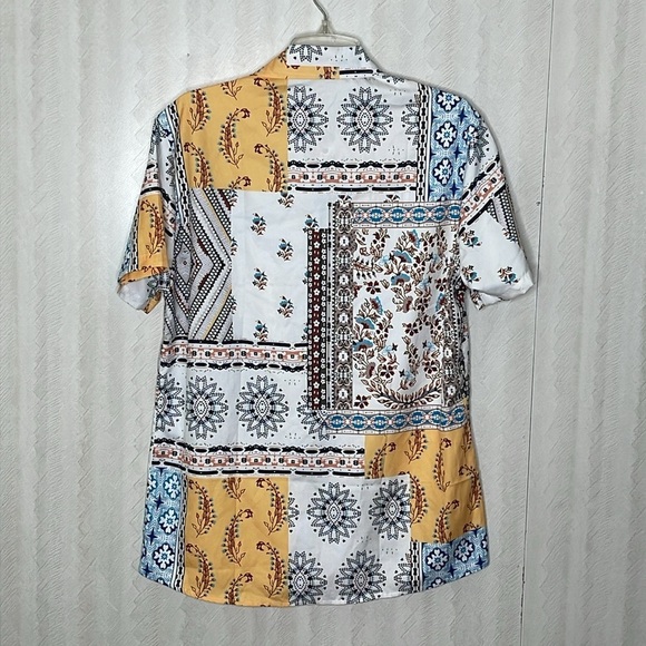 ❤️ 🆕 MENS Buttonn Down Shirt Size M - Picture 3 of 5